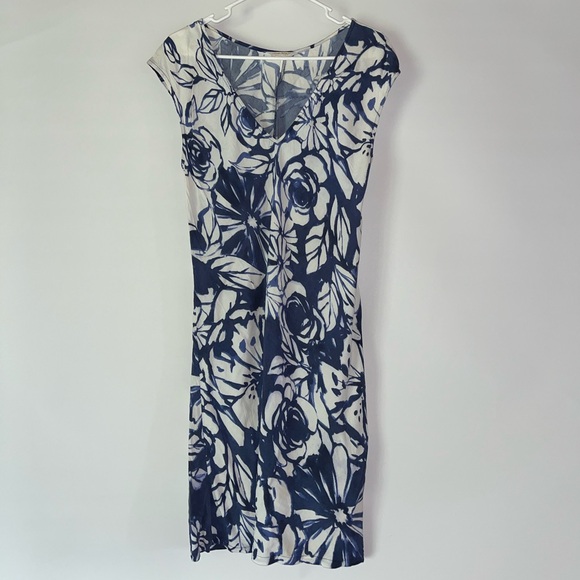 Women's Hawaiian Jams World Dress size medium blue and white - Picture 1 of 9